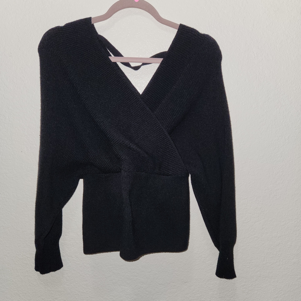 Willow boutique zenana ribbed Black off the shoulder top